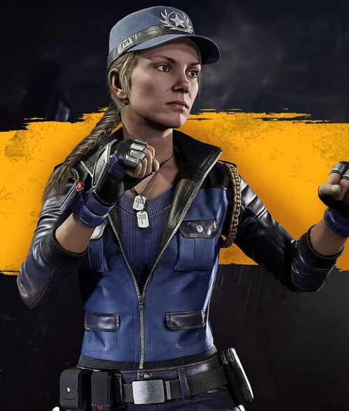 Sonya Blade Mortal Kombat Leather Jacket