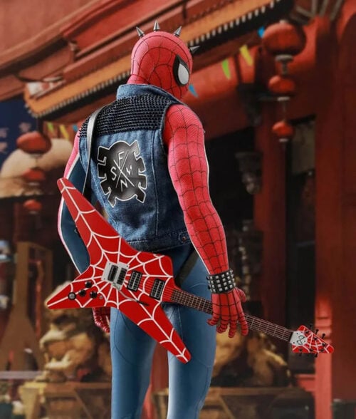 Spider-Man Across the Spider-Verse Spider-Punk Denim Vest