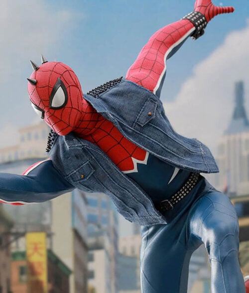 Spider-Man Across the Spider-Verse Spider-Punk Denim Vest