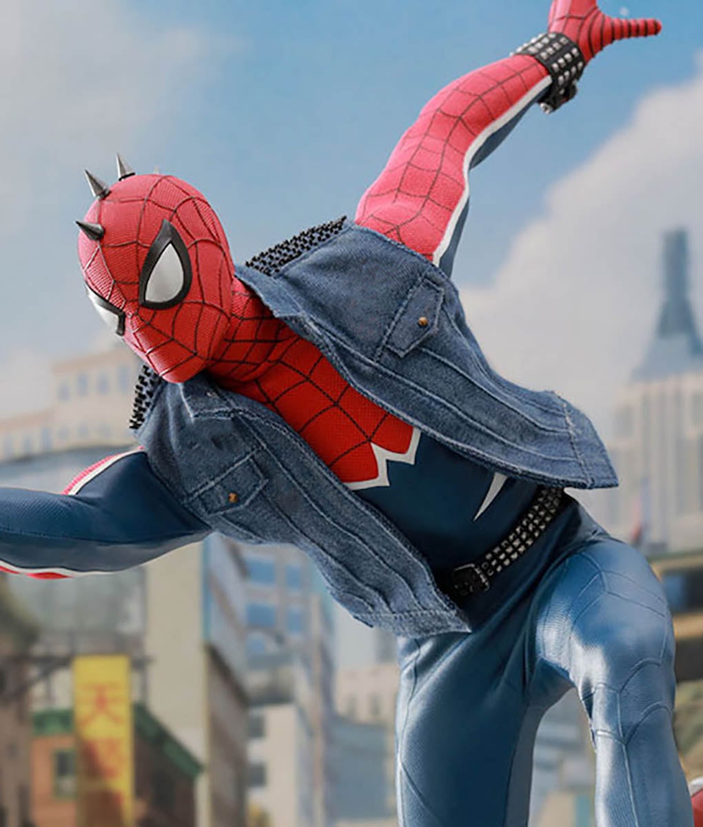 Spider-Man Across the Spider-Verse Spider-Punk Denim Vest