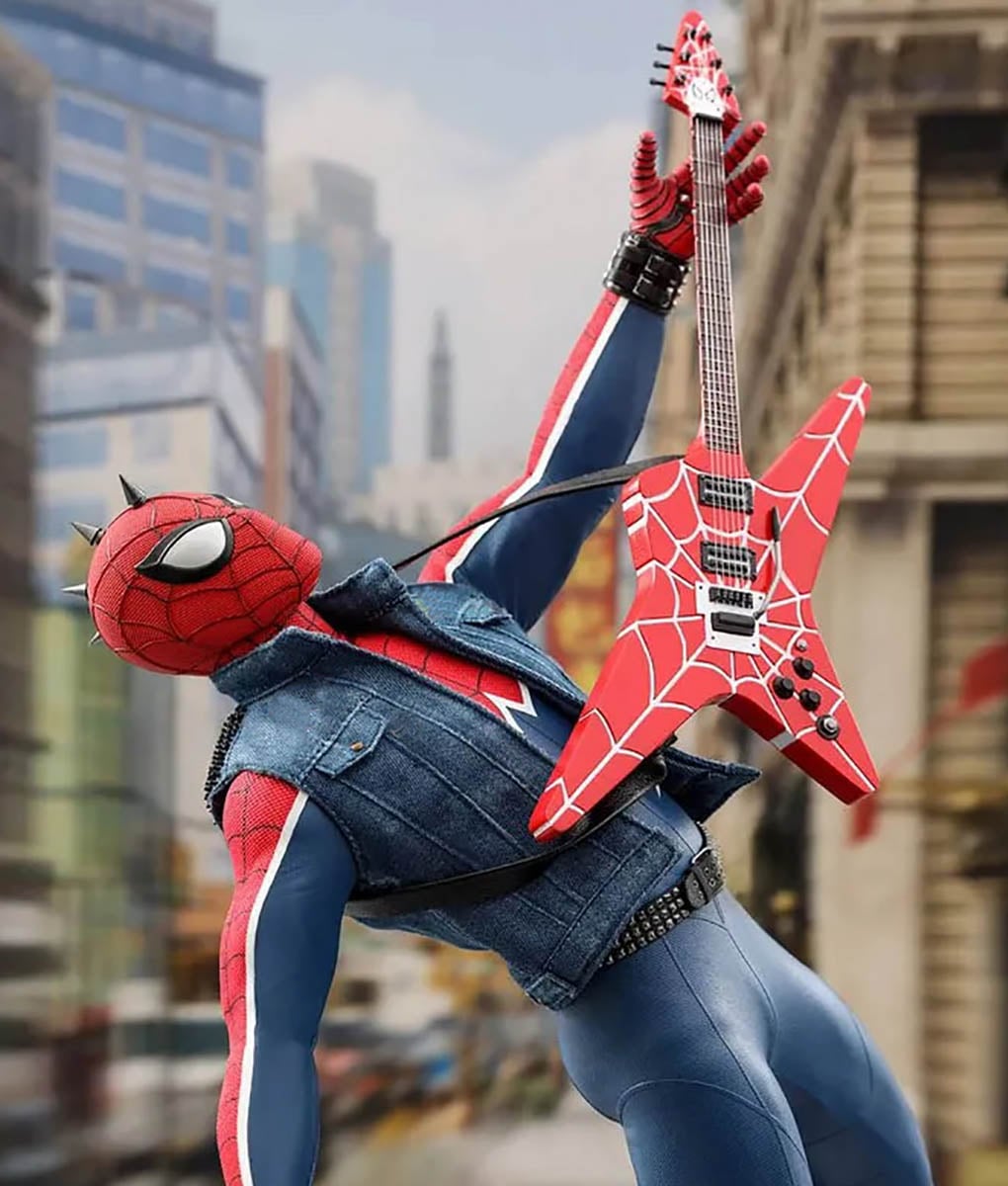 Spider-Man Across the Spider-Verse Spider-Punk Denim Vest