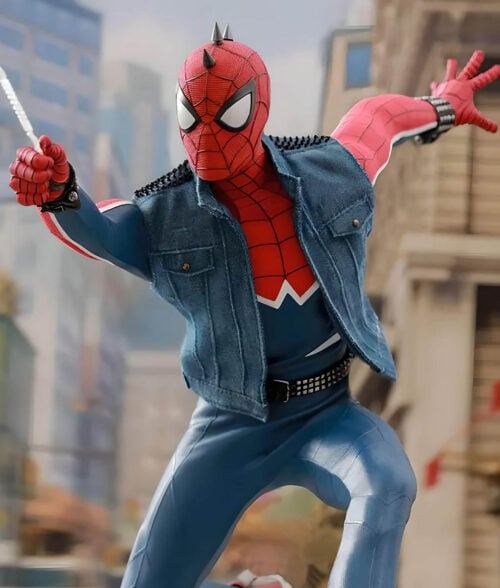 Spider-Man Across the Spider-Verse Spider-Punk Denim Vest