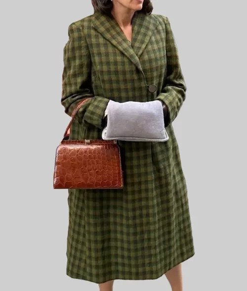 A Haunting In Venice Tina Fey Coat-Front View