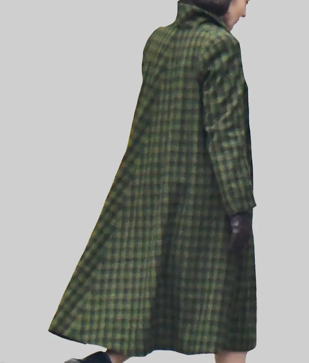 A Haunting In Venice Tina Fey Coat-Side View