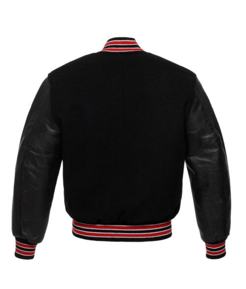 Briar Black Varsity Jacket