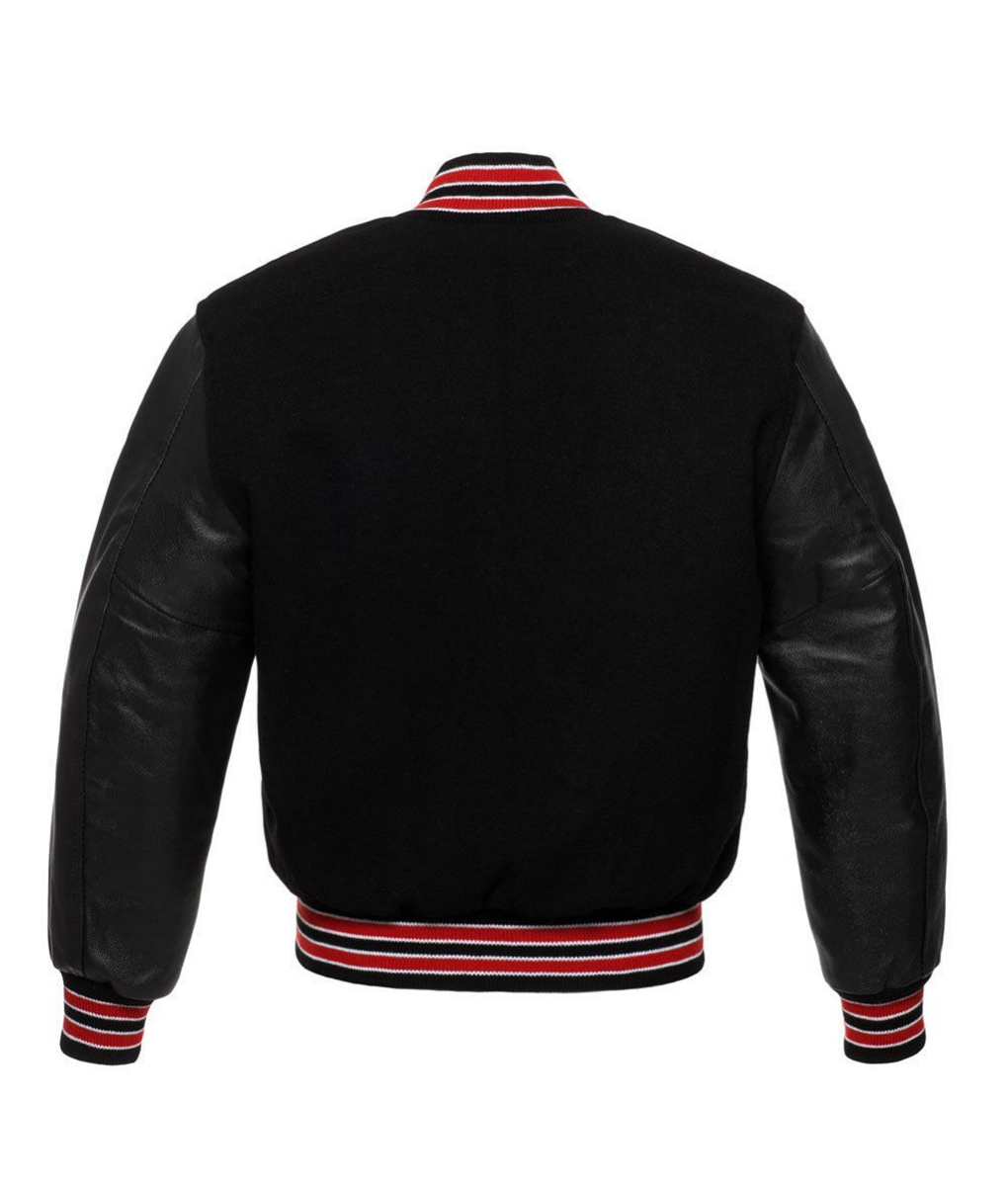 Briar Black Varsity Jacket