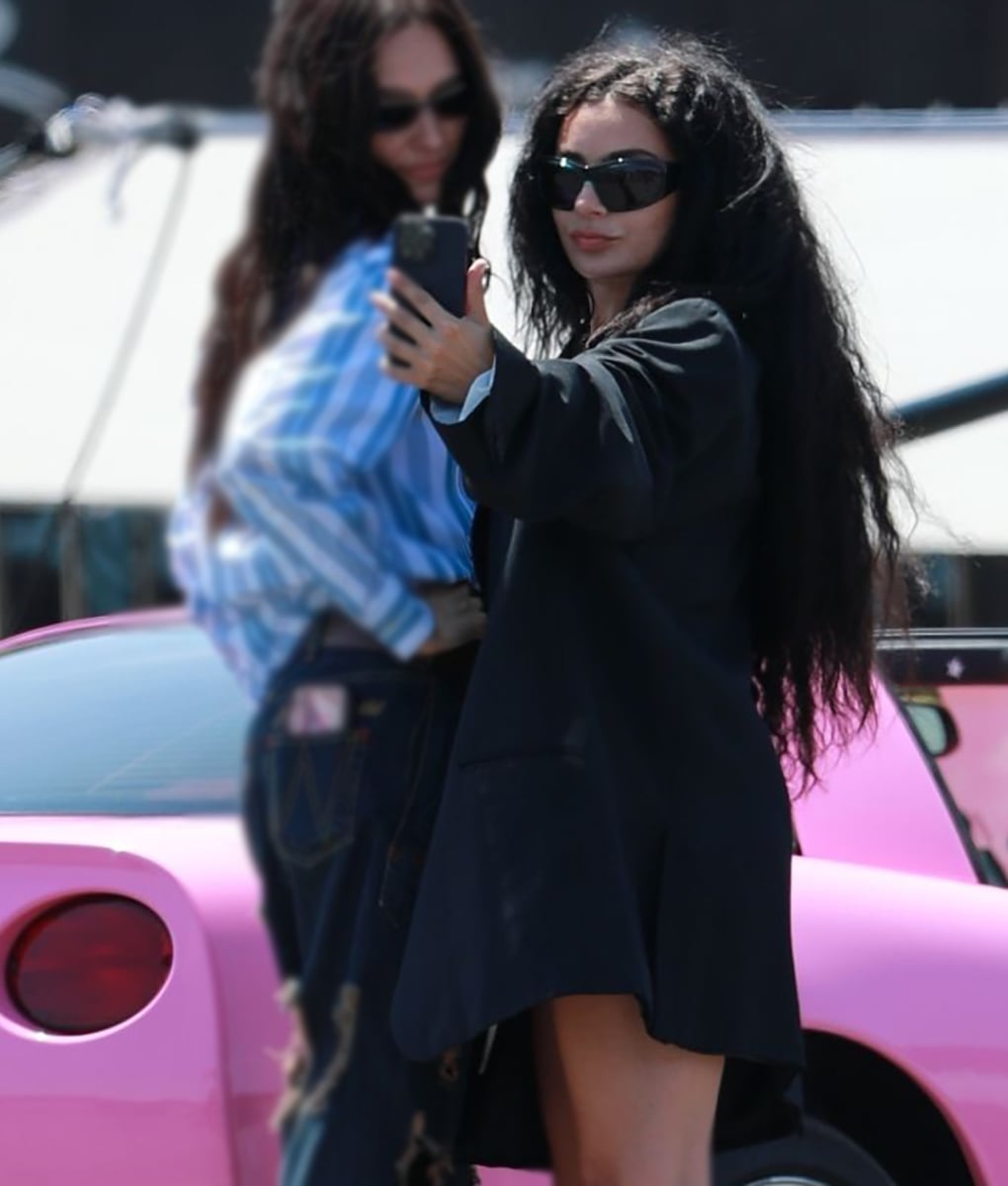 Charli XCX Black Oversized Blazer