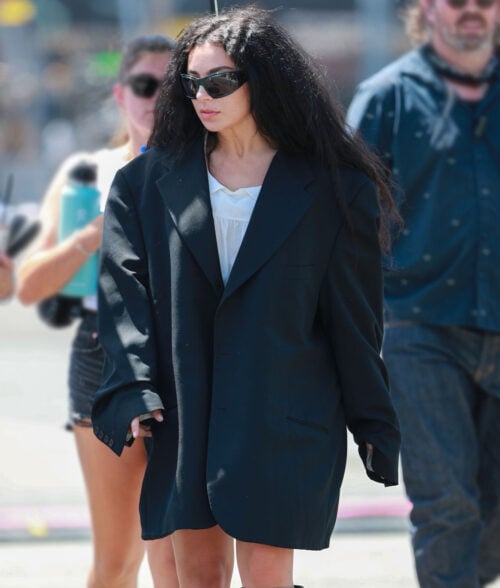 Charli XCX Black Oversized Blazer