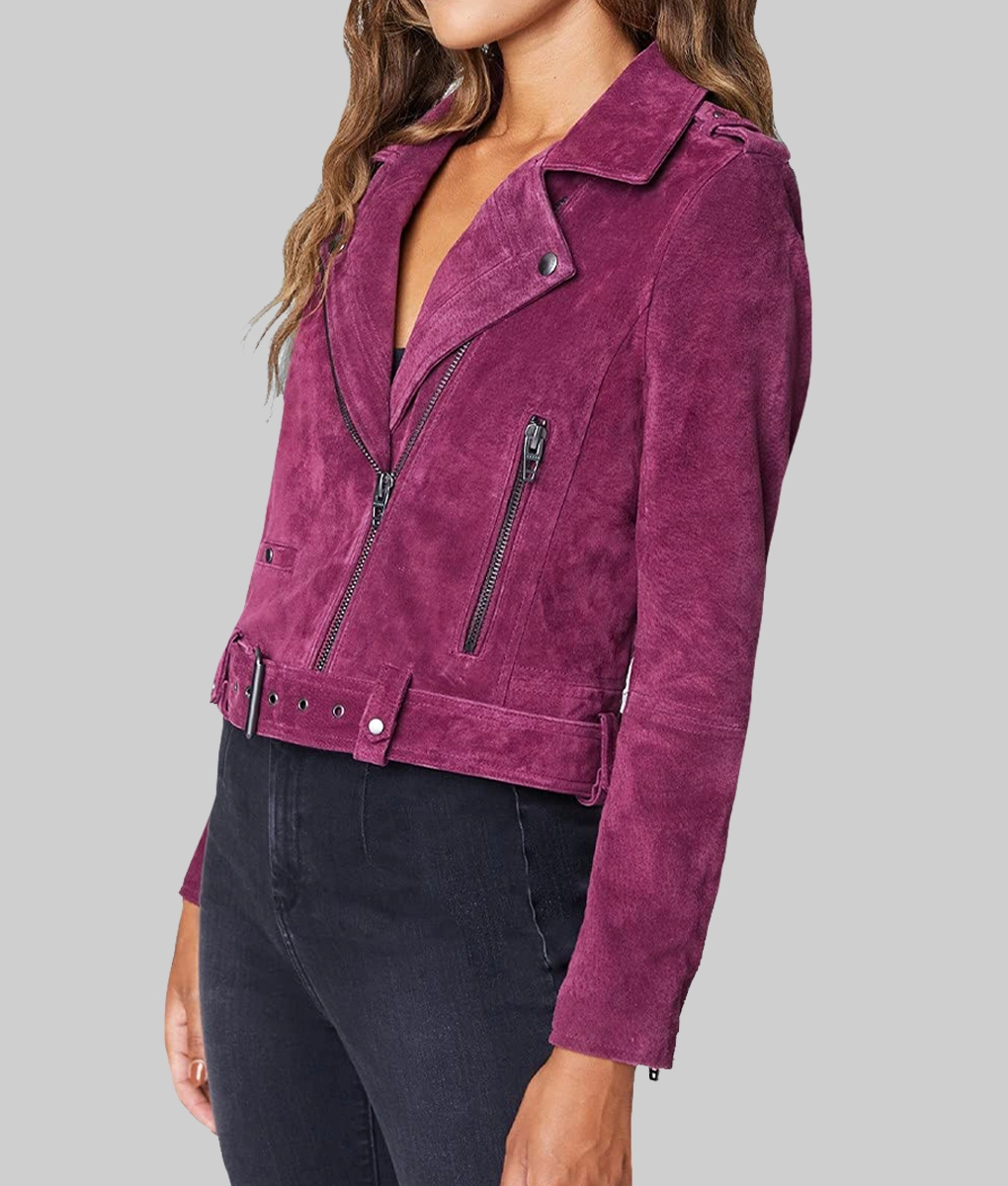 Choose Love Laura Cami Conway Leather Jacket - Side