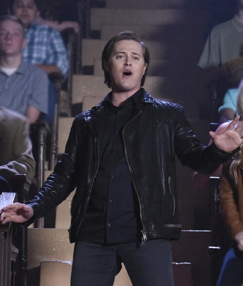 High School Musical Lucas Grabeel Black Leather Jacket
