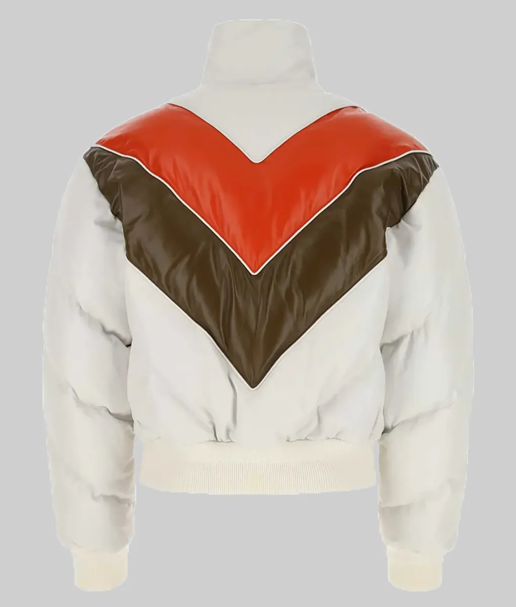 James Harden White Puffer Jacket