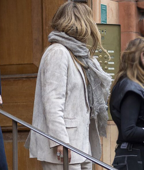 Jennifer Lopez Beige Blazer