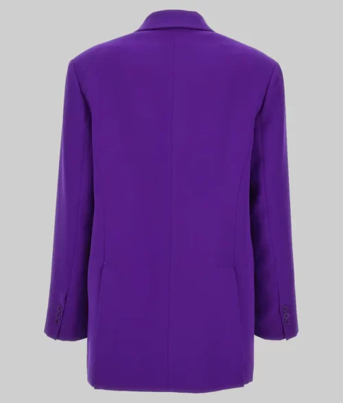 Jessica Alba Purple Blazer