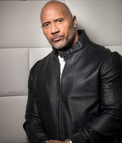 Jungle Cruise Dwayne Johnson Leather Jacket