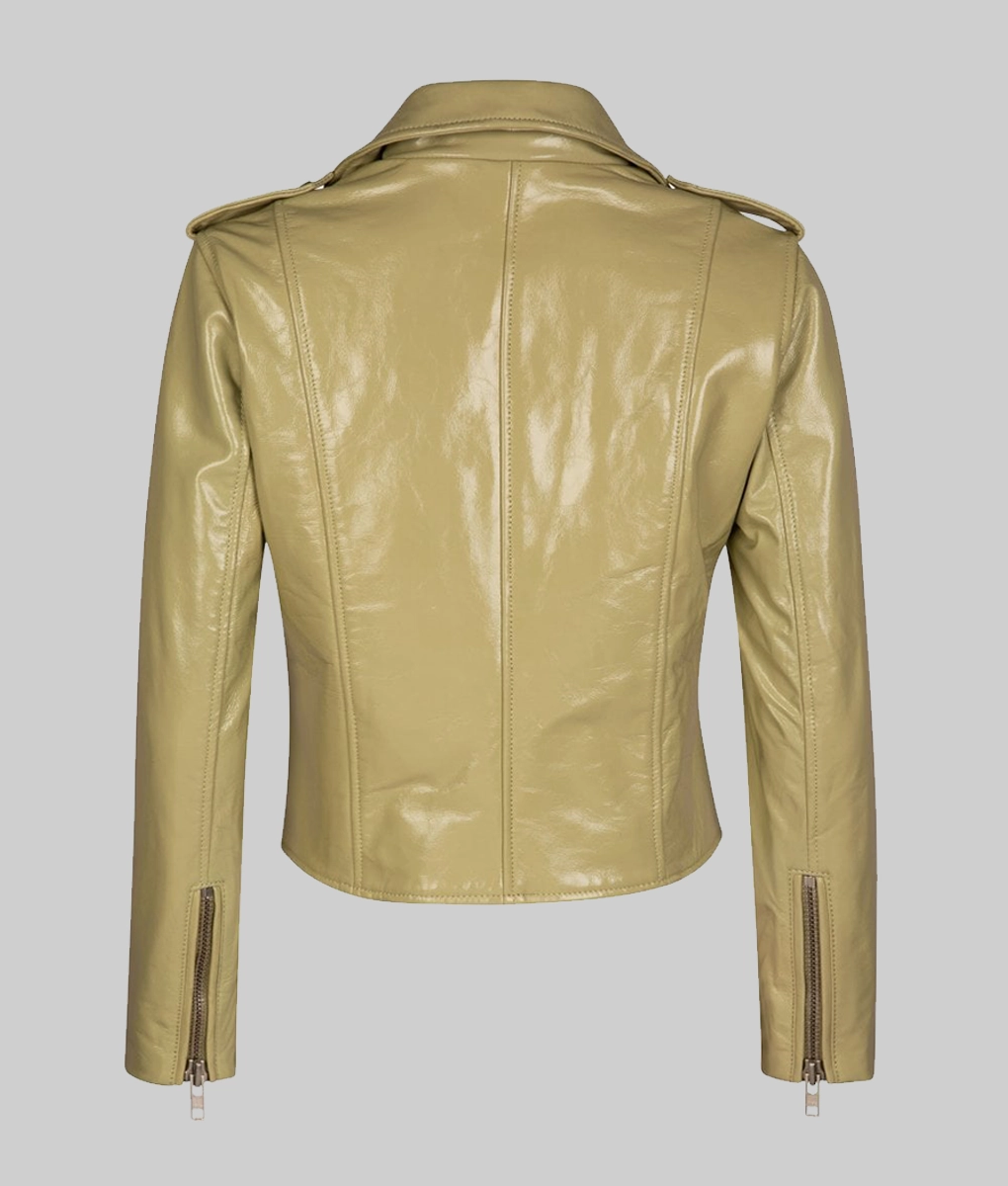 Love in Taipei Ashley Ever Wong Biker Jacket - Back