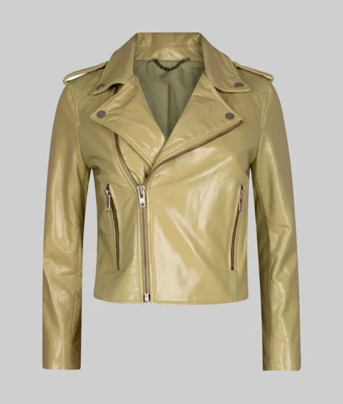 Love in Taipei Ashley Ever Wong Biker Jacket - Front