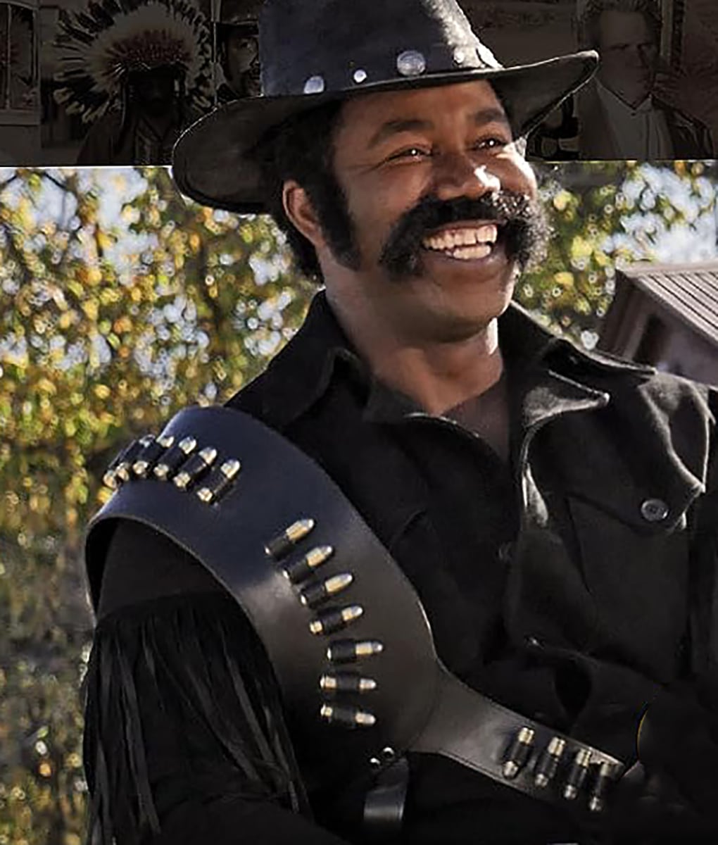 Outlaw Johnny Black Michael Jai Johnny Black Leather Jacket