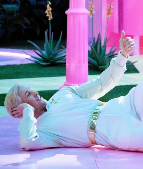 Ryan Gosling Barbie Ken Bomber Jacket