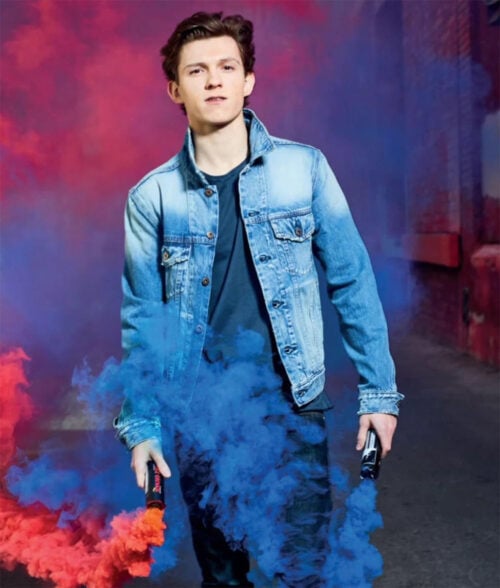 Spider-Man Homecoming Tom Holland Denim Jacket