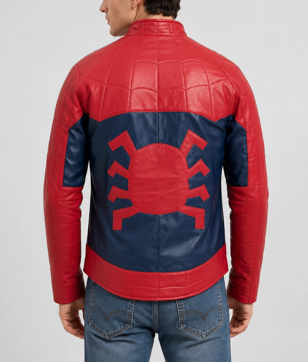 Spider-Man Lotus Warden Peter Parker Jacket - Back