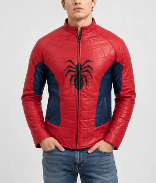 Spider-Man Lotus Warden Peter Parker Jacket - Front