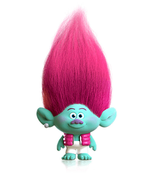 Trolls Band Together Floyd Pink Puffer Vest