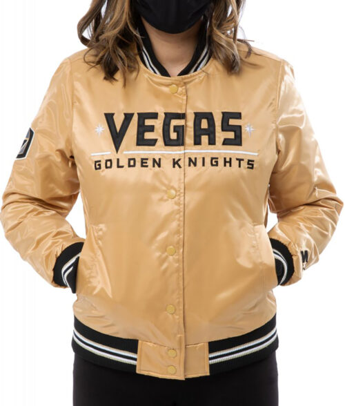 Womens Vegas Golden Knights Varsity Jacket