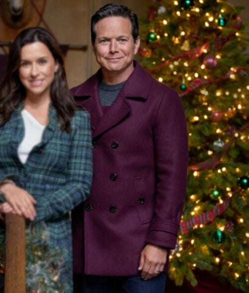 A Merry Scottish Christmas Scott Wolf Purple Peacoat