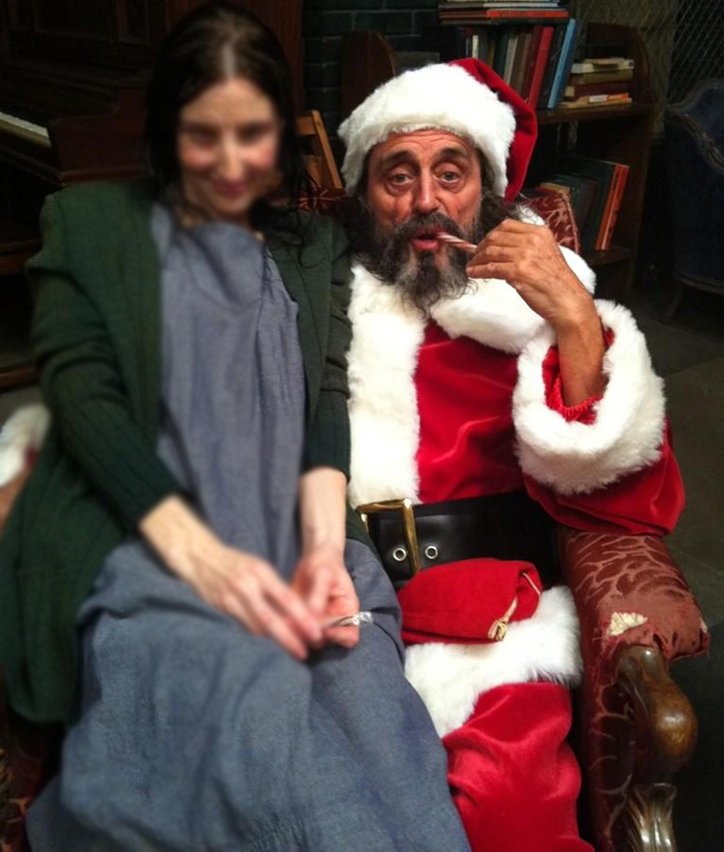 American Horror Story S02 Leigh Emerson Santa Suit
