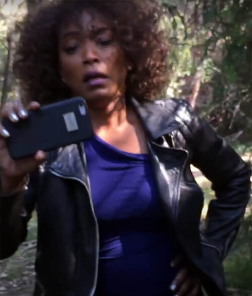 American Horror Story S06 Desiree Black leather Jacket