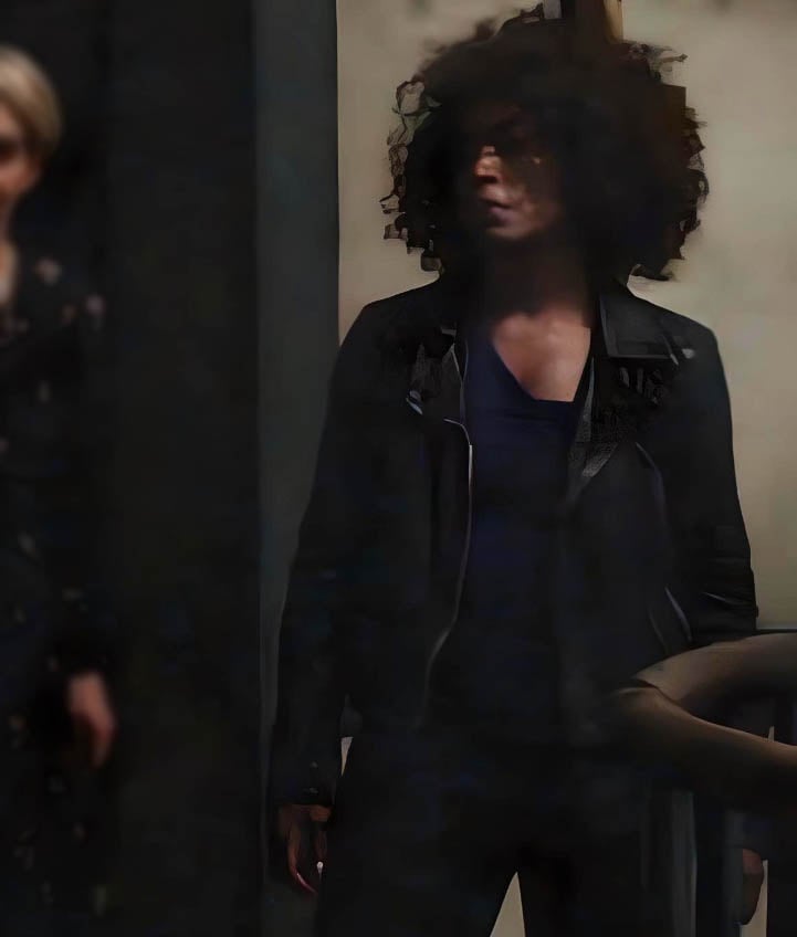 American Horror Story S06 Desiree Black leather Jacket
