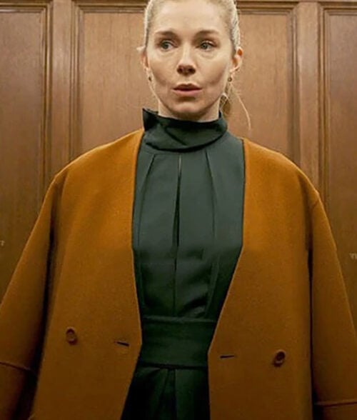 Anatomy Of A Scandal Sophie Whitehouse Orange Coat
