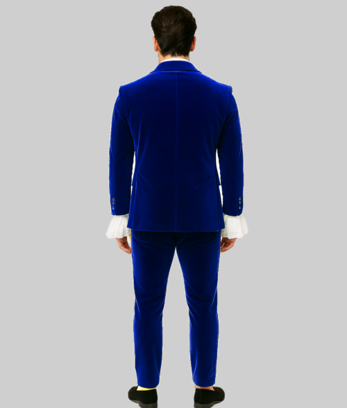Austin Powers International Man of Mystery Blue Suit-Back View