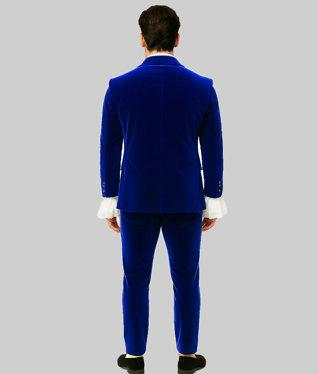 Austin Powers International Man of Mystery Blue Suit-Back View