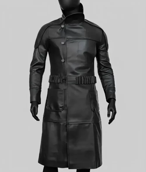 Blade Runner Batty Black Trench Coat-Generic