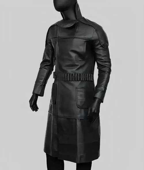 Blade Runner Batty Black Trench Coat-Generic