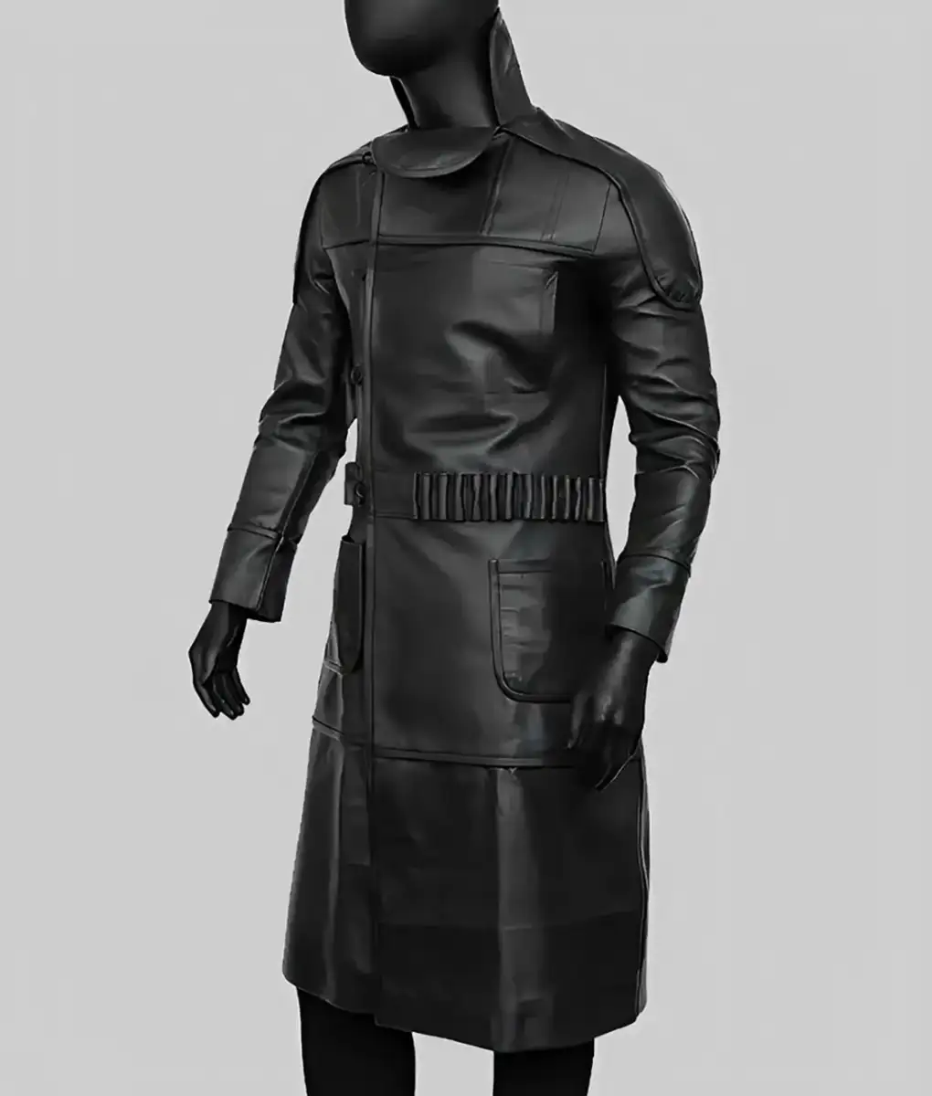 Blade Runner Batty Black Trench Coat-Generic