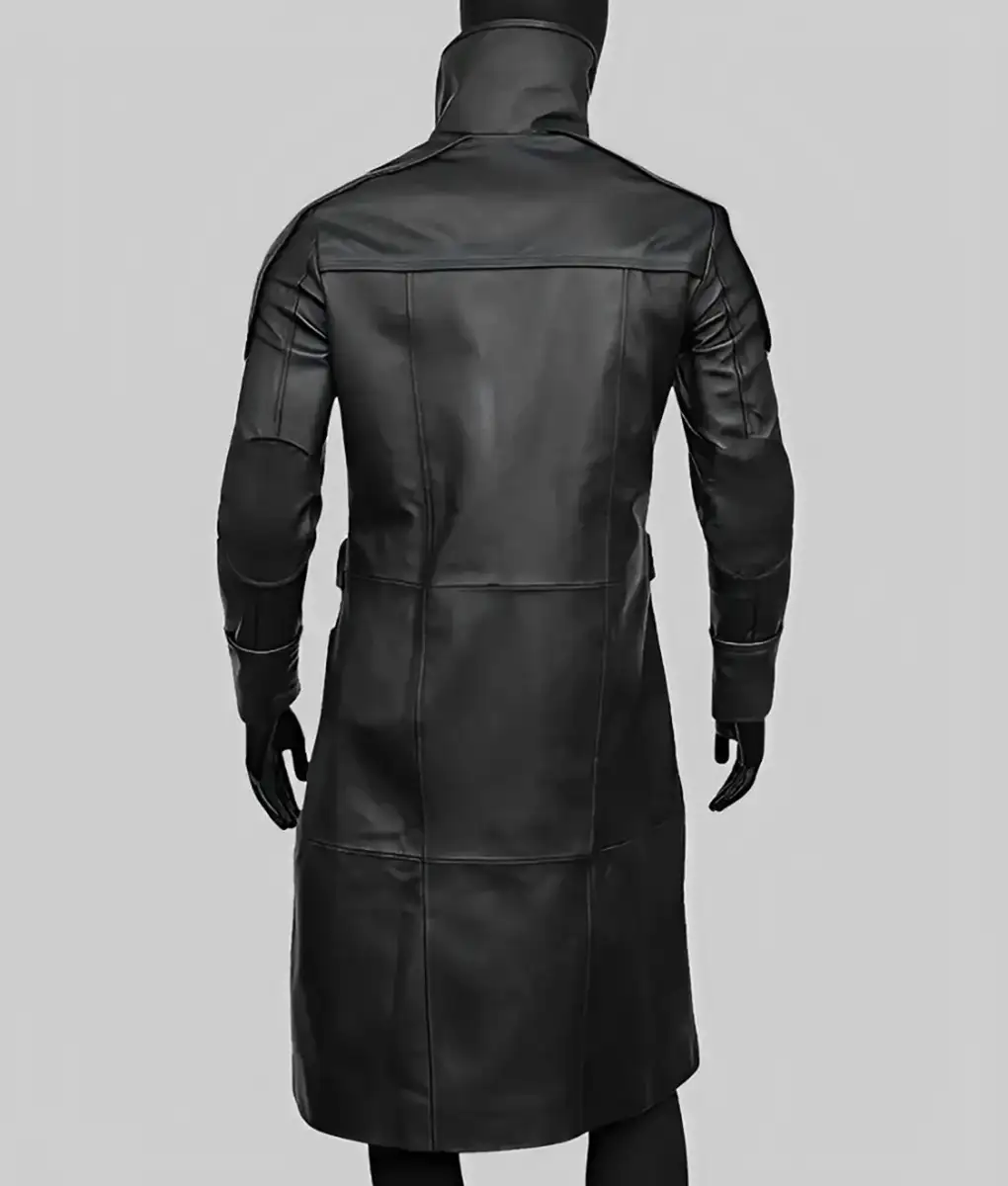 Blade Runner Batty Black Trench Coat-Generic