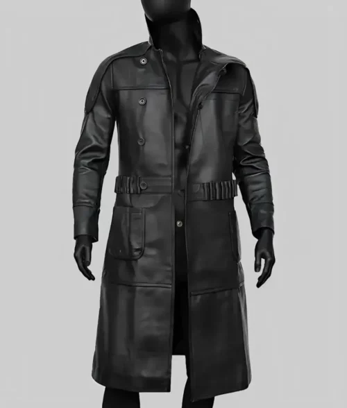 Blade Runner Batty Black Trench Coat-Generic