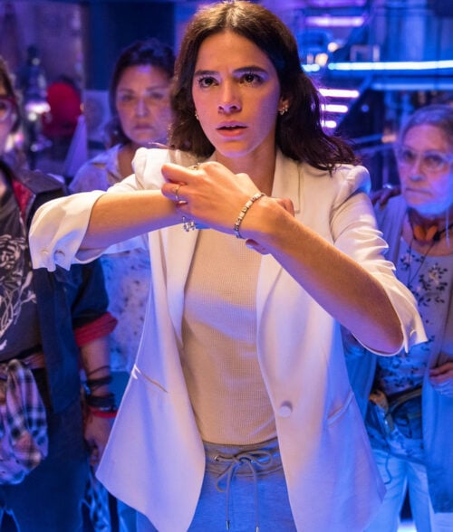 Blue Beetle 2023 Jenny Kord White Blazer