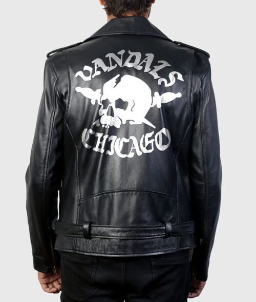 Chicago Vandals The Bikeriders Black Jacket