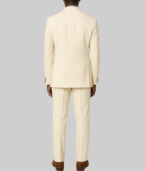 Freelance Juan Pablo Raba White Suit - Back