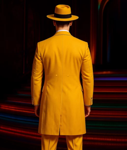 Jim Carrey The Mask Costume Suit-BackView