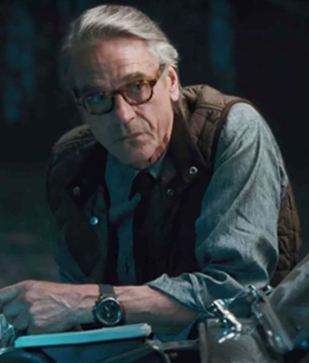 Justice League Alfred Quilted Brown Vest
