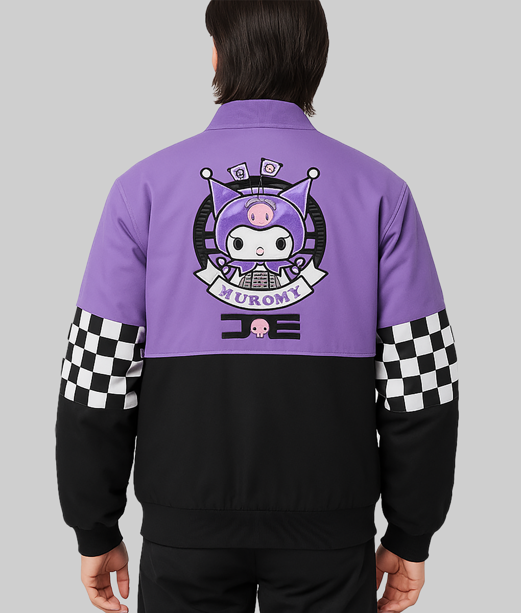 Kuromi Racer Jacket - Tokyo Ride Kuromi Jacket | The Leather City