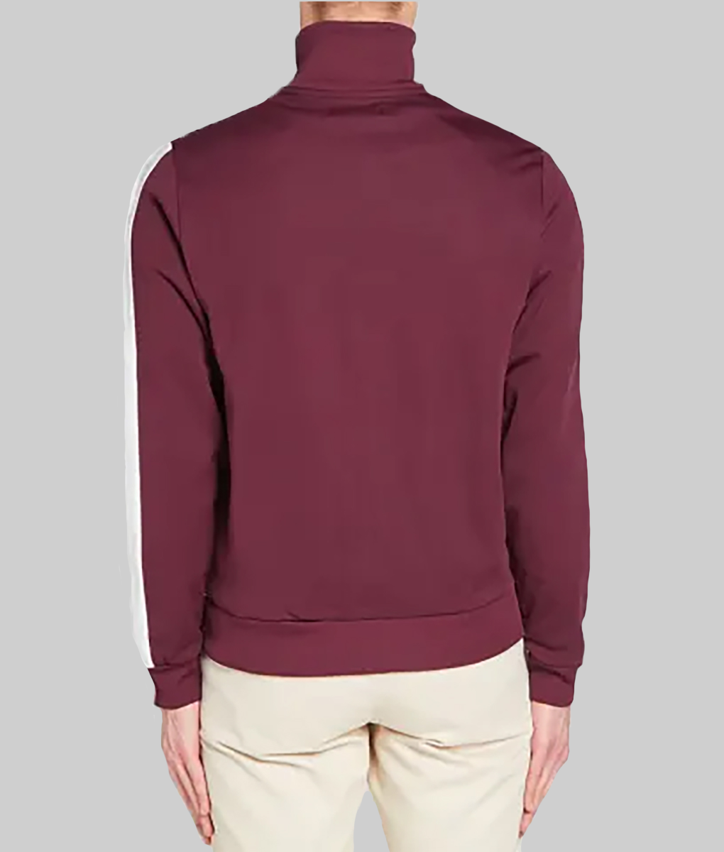 Lupin S01 Assane Burgundy Jacket