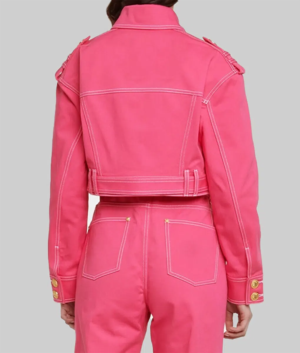 Next in Fashion S02 Gigi Hadid Pink Jacket