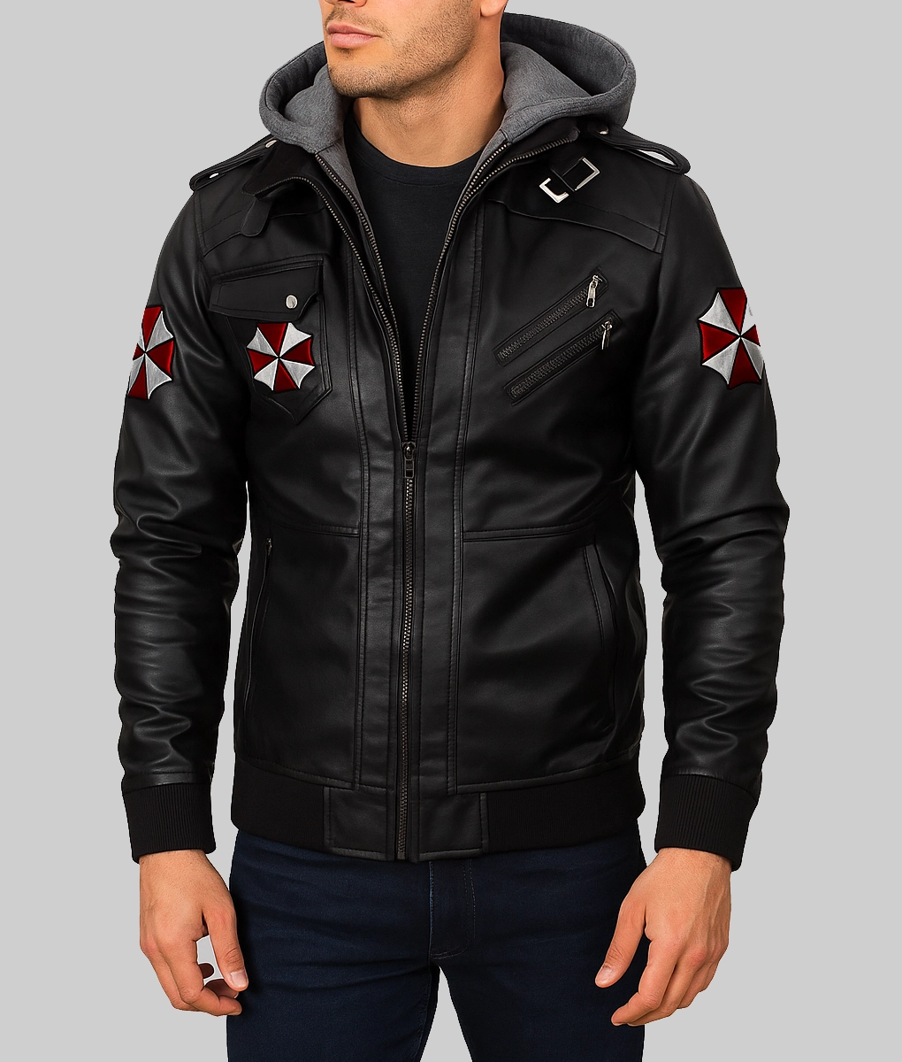 Resident Evil Jacket Umbrella-FrontView