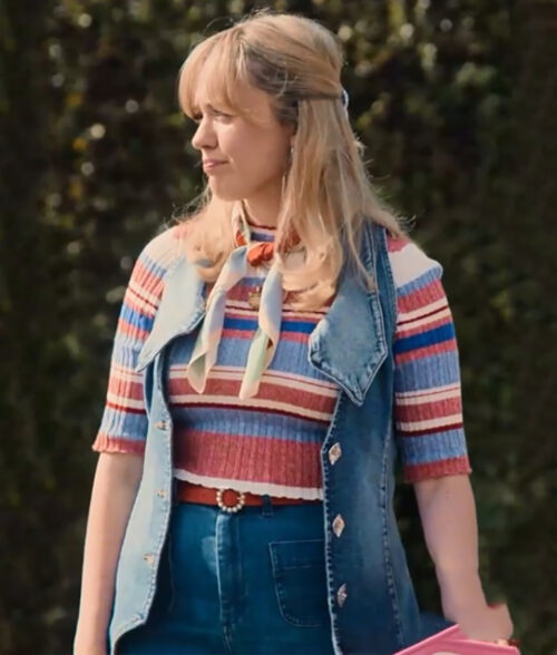 Sex Education S04 Aimee Gibbs Denim Vest