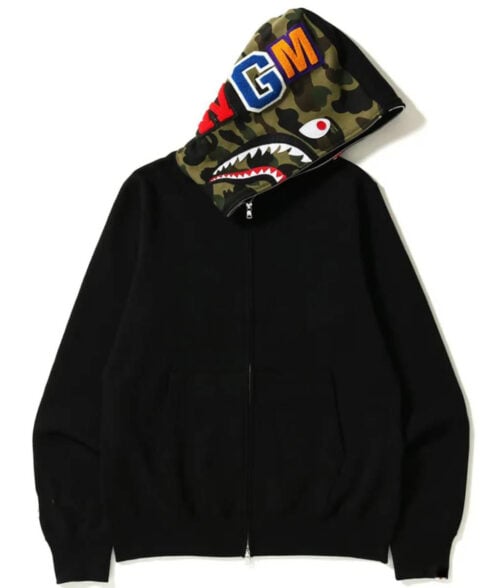 Sharky Bape Black Hoodie